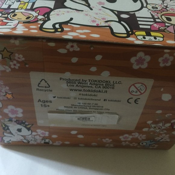 NEW Convention Exclusive Large Tokidoki Unicorno Sakura 10'' Figure - Picture 11 of 12